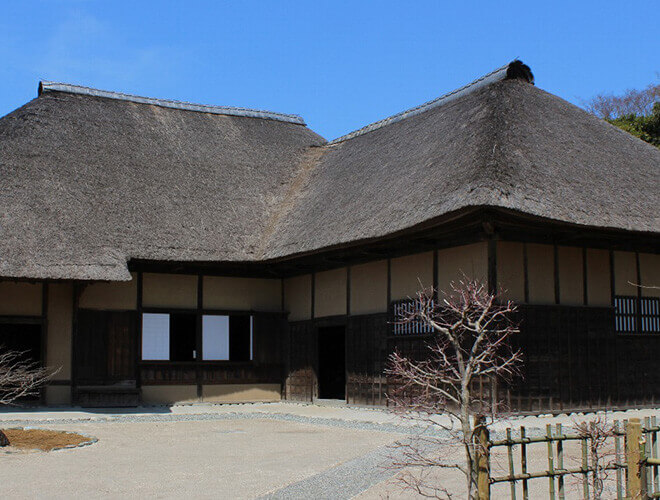 習志野市有形文化財の旧鴇田家住宅の画像