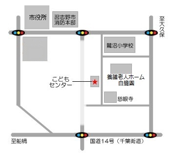 こどもセンター地図