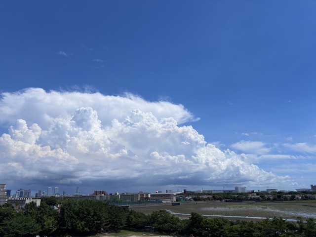今日の空