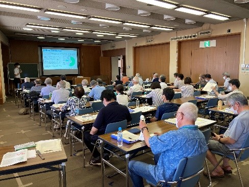 SDGsについての講義を受ける受講生