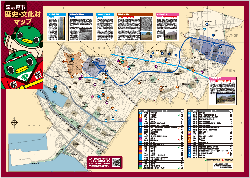 習志野市 歴史・文化財マップのサムネイル
