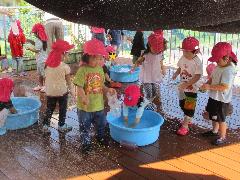 3歳児登園日の様子