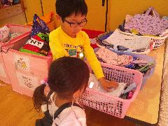 5歳児 お世話をしている様子