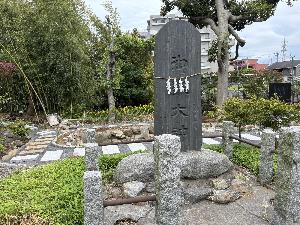菊田神社の境内
