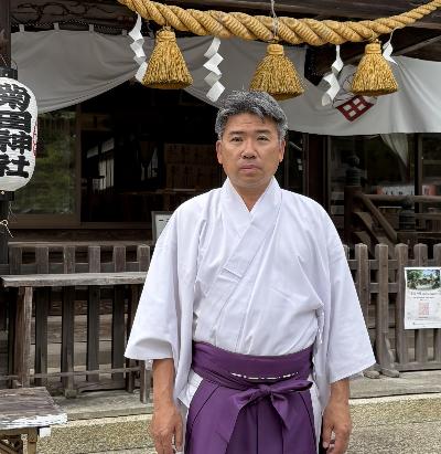 菊田神社の宮司