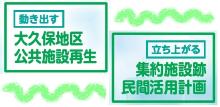 動き出す 大久保地区公共施設再生、立ち上がる 集約施設跡民間活用計画