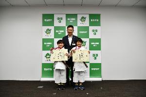 第68回文部科学大臣杯小学生・中学生全国空手道選手権大会出場への出場報告会