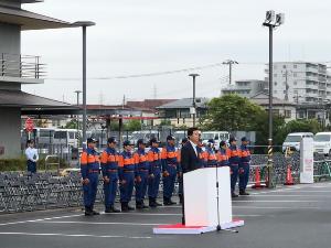 第58回習志野市消防団ポンプ操法大会