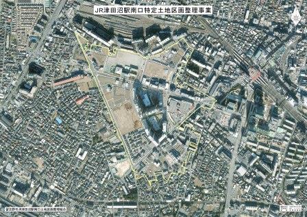 平成27年1月に撮影した航空写真