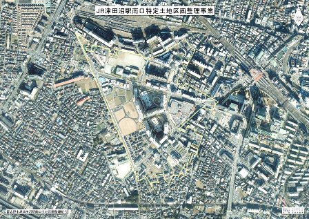 平成28年1月に撮影した航空写真