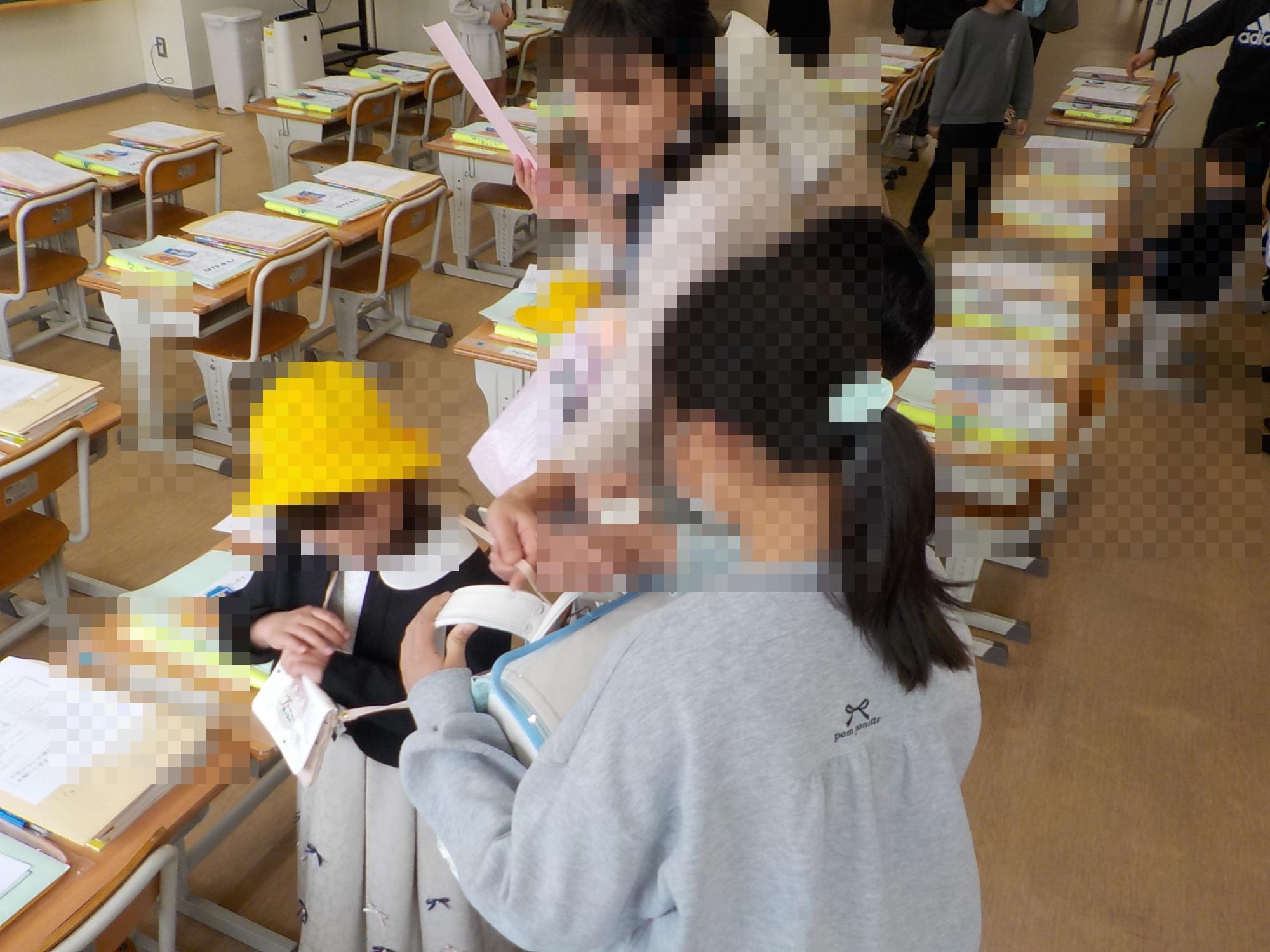 6年生のお手伝い