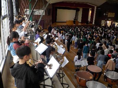 吹奏楽部の効果伴奏