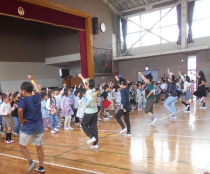 5年生の出し物の様子