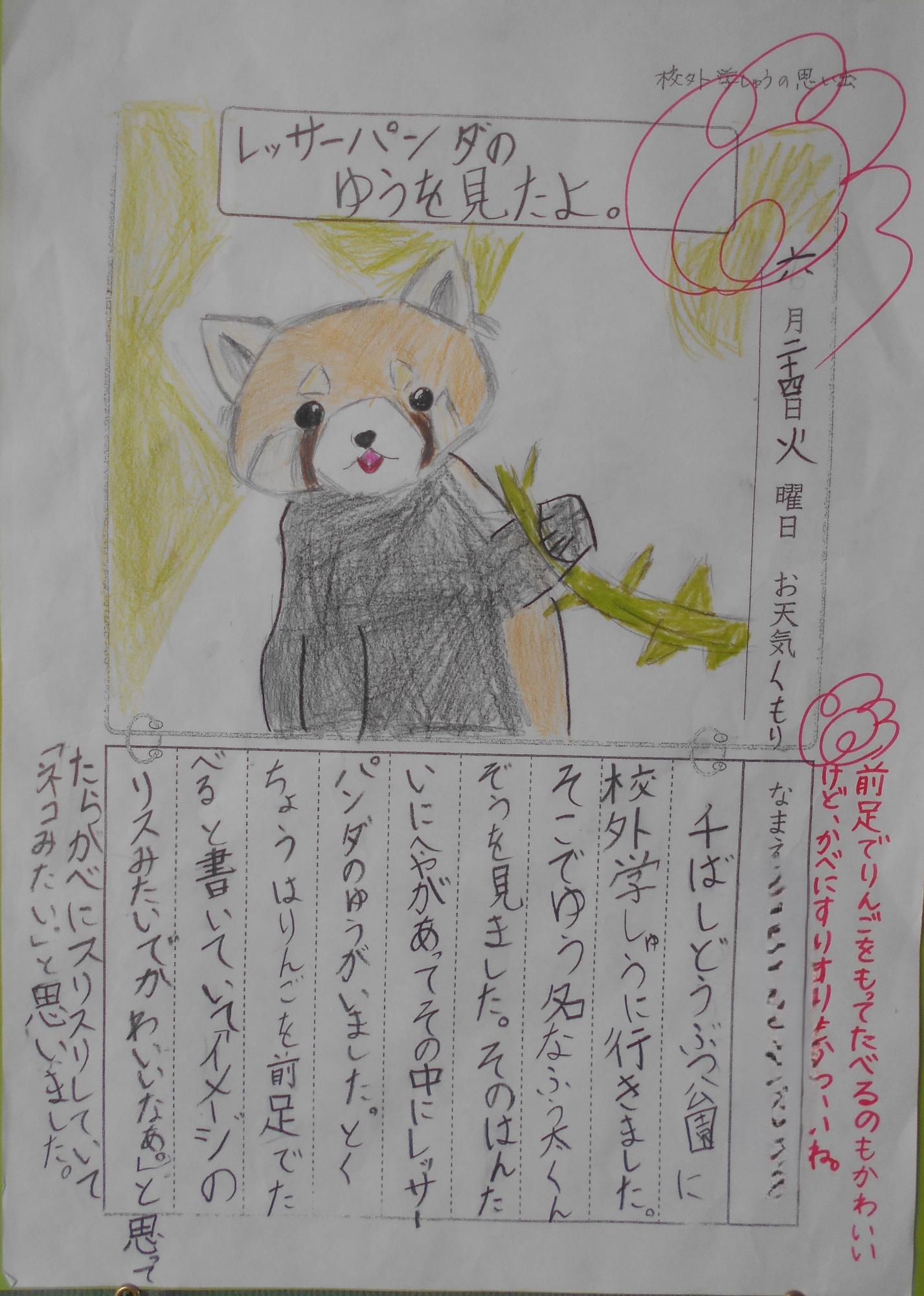 2年生の絵日記