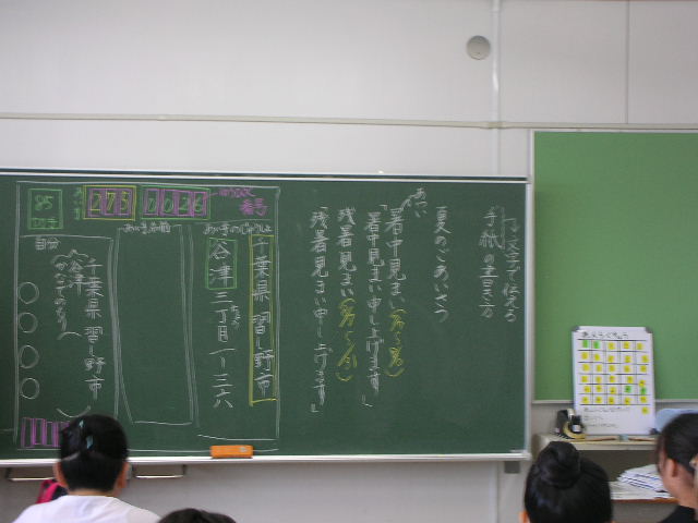 書写の学習