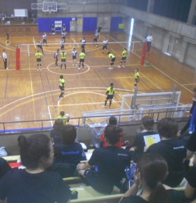 習志野市PTAバレーボール大会の様子