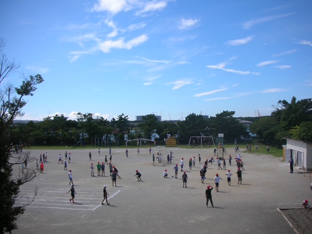 業間休みの様子