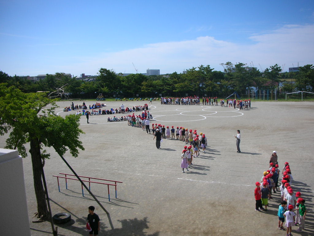 撮影準備をする様子