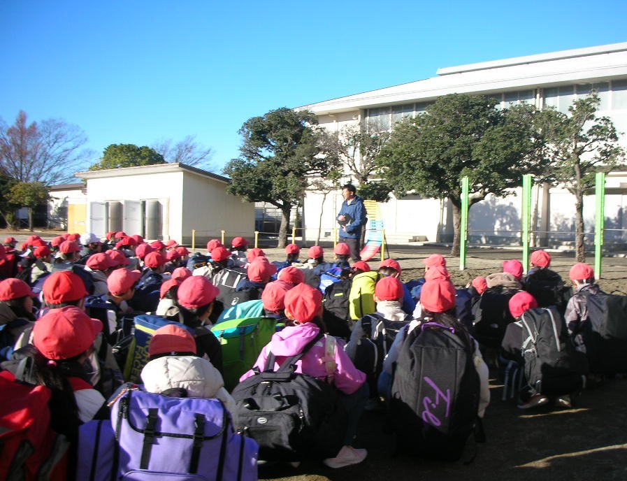 5年生出発式