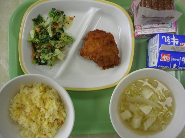 今日の給食