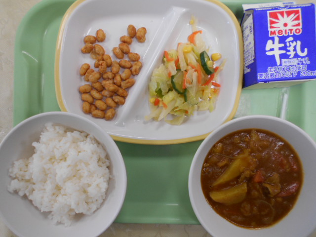 今日の給食
