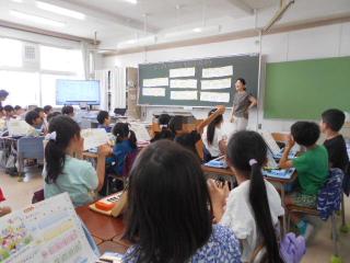 2年生音楽の授業の様子