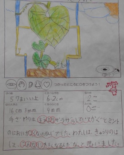 2年生のワークシート