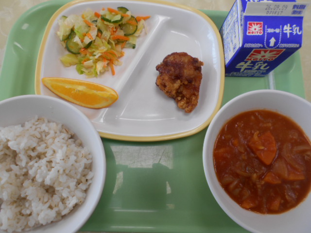 今日の給食