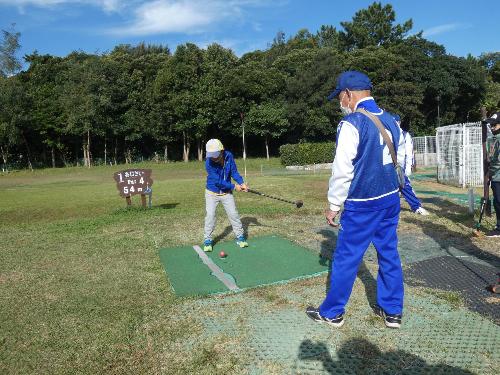 緊張の1打目