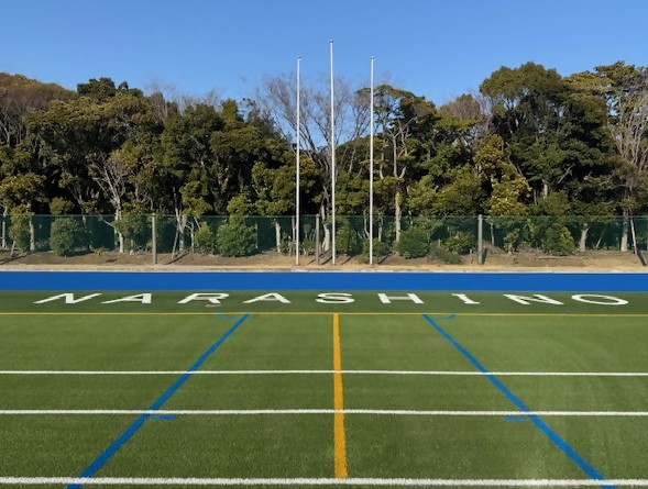 秋津サッカー場の全景