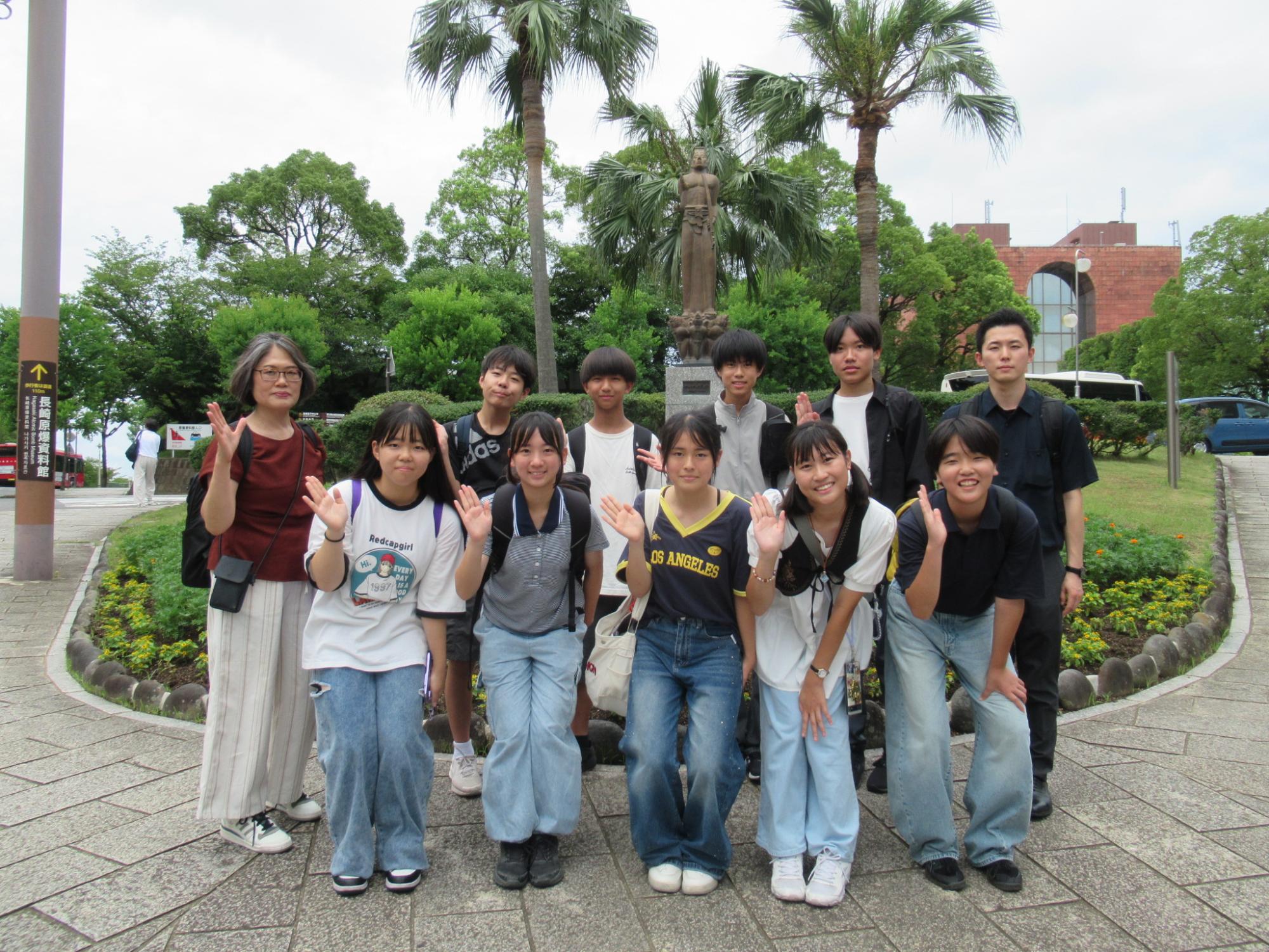 令和7年度長崎派遣集合写真