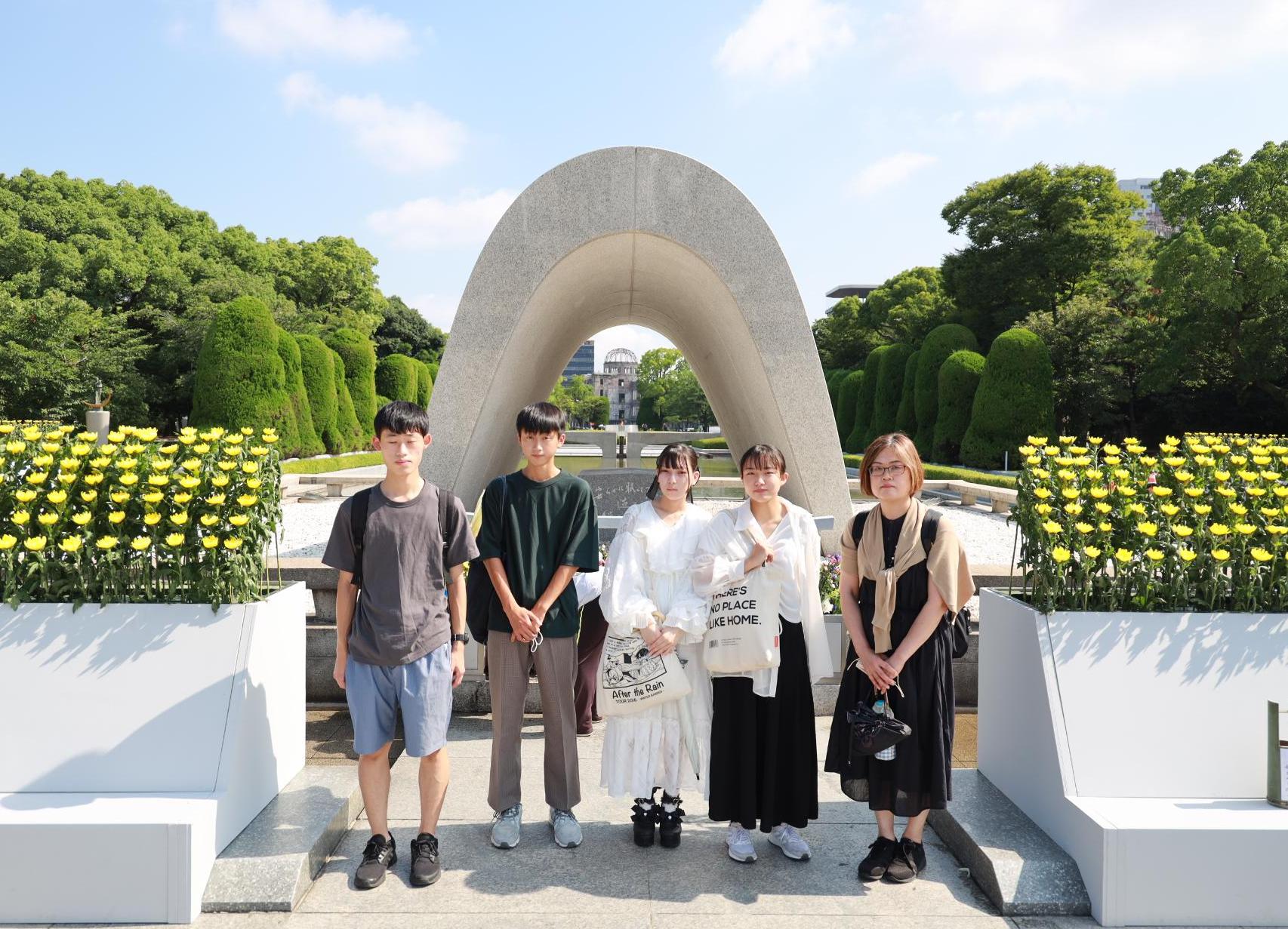 令和4年度広島派遣集合写真