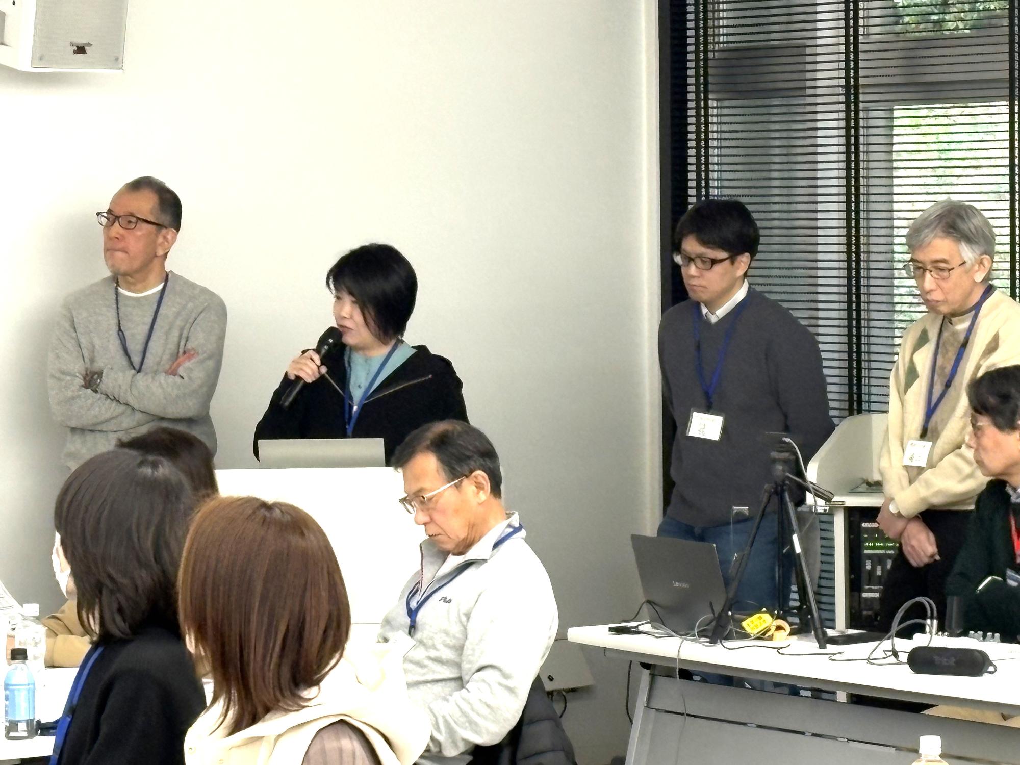 習志野市国際交流協会活動報告の様子