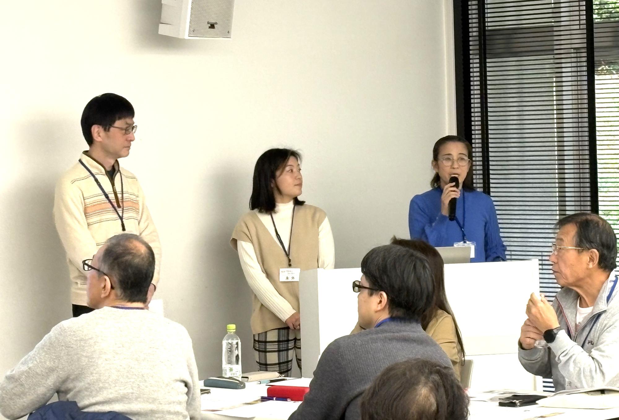 マスママカレッジ活動報告の様子