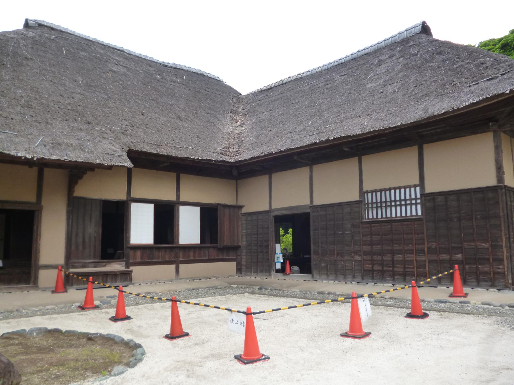 立入り制限の様子