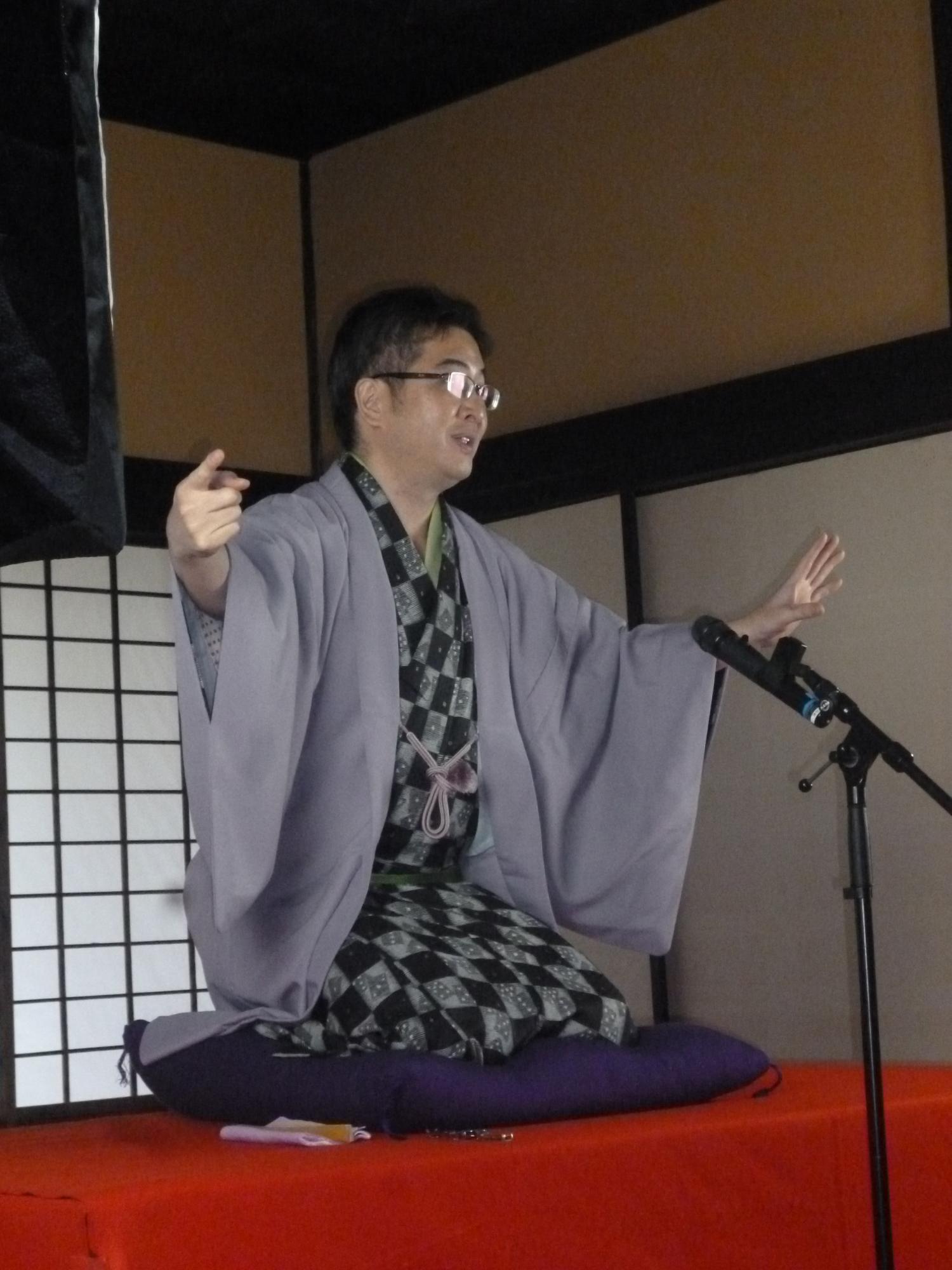 月の家小圓鏡師匠