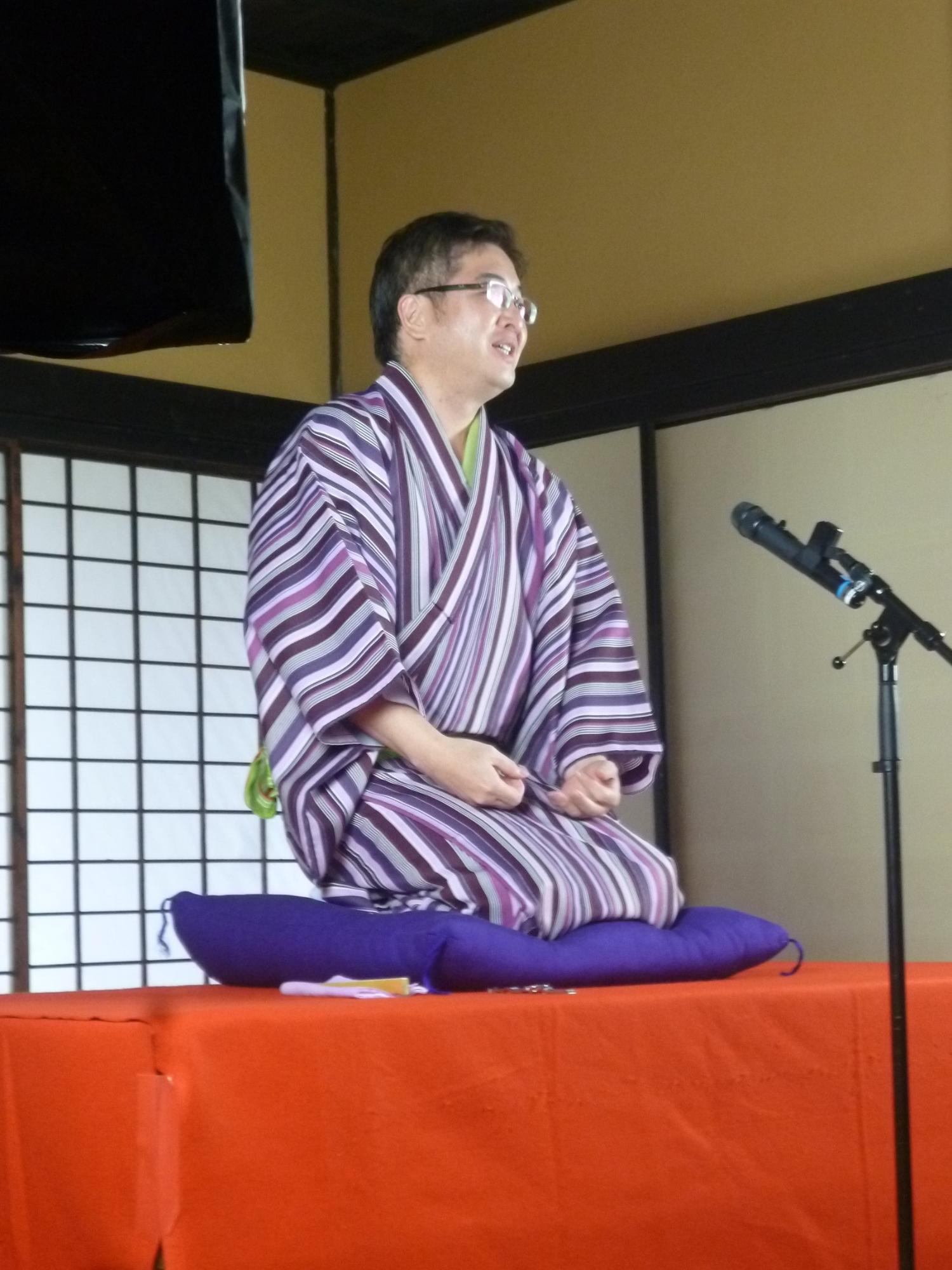 月の家小圓鏡師匠