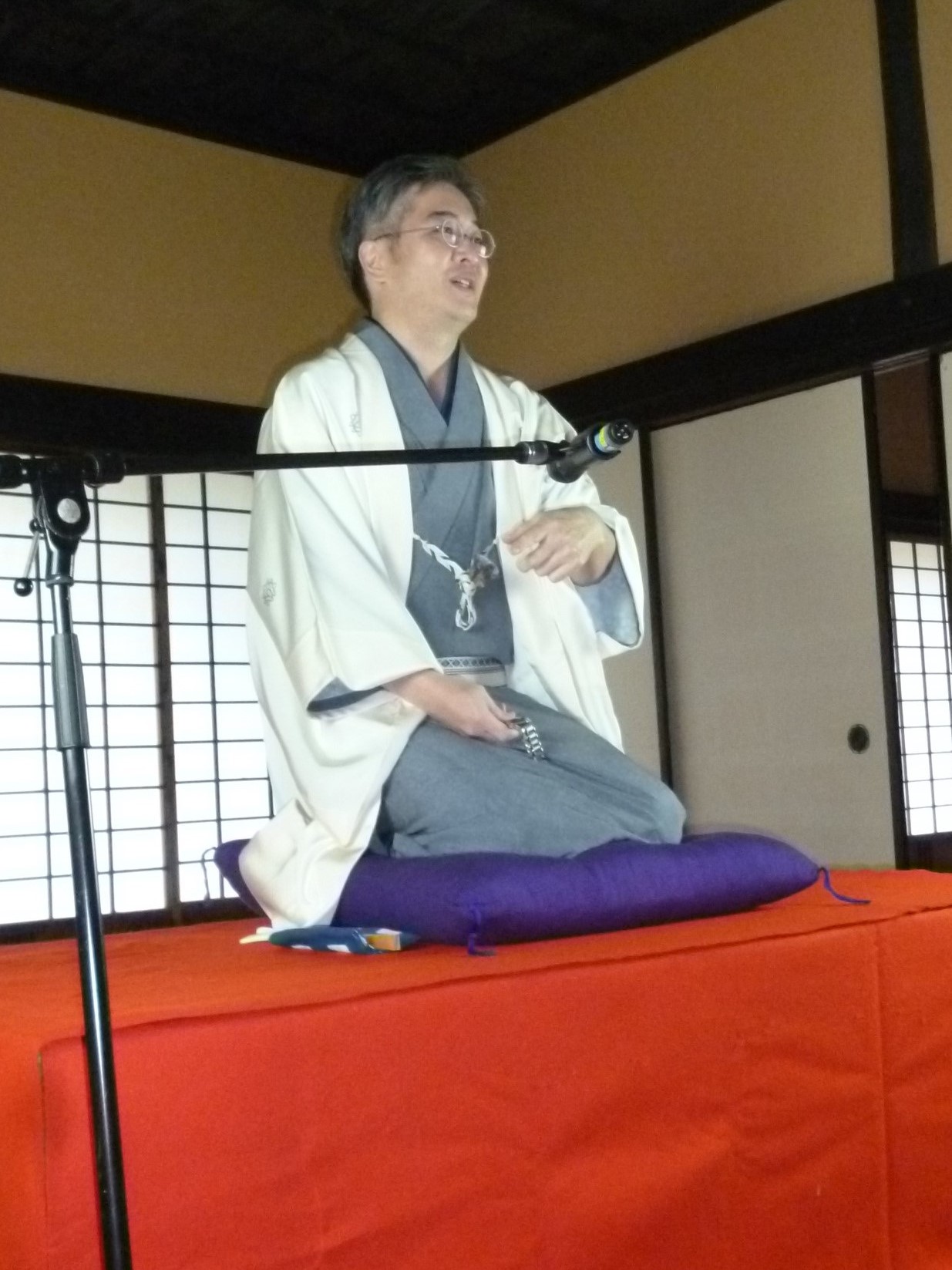 月の家小圓鏡師匠