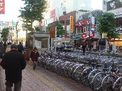 JR津田沼駅北口第六自転車等駐車場の風景