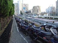 JR津田沼駅北口第四自転車等駐車場の風景