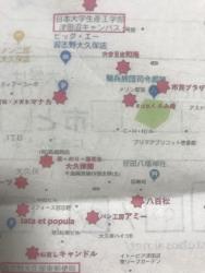 問題の場所が示された大久保の地図の写真