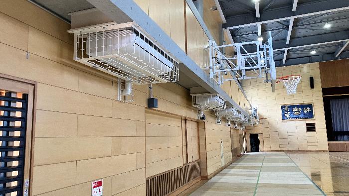 完成後写真（第二中学校）