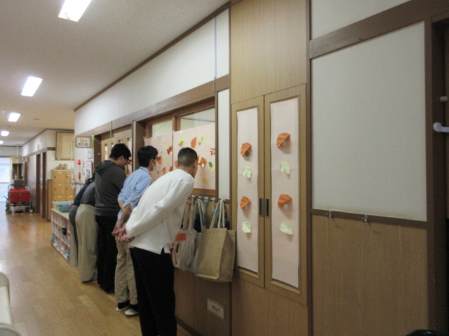 保育参観の様子