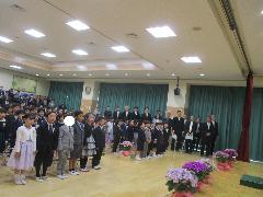 卒園式全体の様子