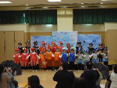 つき組発表会の様子