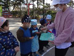 もちつきの様子