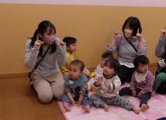 乳児お楽しみ会の様子