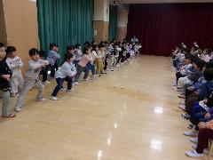 幼児お別れ会の様子