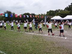 4歳児運動会の様子