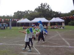 5歳児運動会の様子
